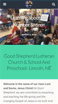 Mobile Screenshot of goodshepherdlincoln.org